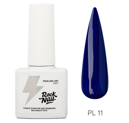 Rock nail однофазный гель лак для педикюра 11