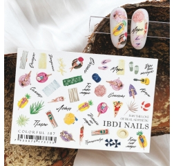 Ibdi Nails COLORFUL №187