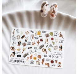 Ibdi Nails COLORFUL №181