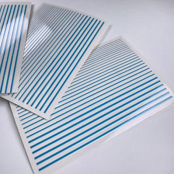 IBDI NAILS Лента для дизайна "Голубой неон"