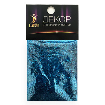 Lunail блёстки P37 Синий светлый, 4гр