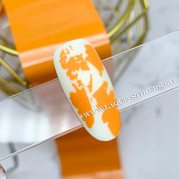 LAQUE Фольга матовая "Оранжевая"