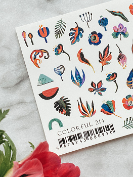 Ibdi Nails COLORFUL №214